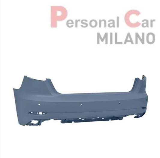 Bumper for Audi A3 5 Doors Rear With Primer With Holes Sensors From 2016 A 2020